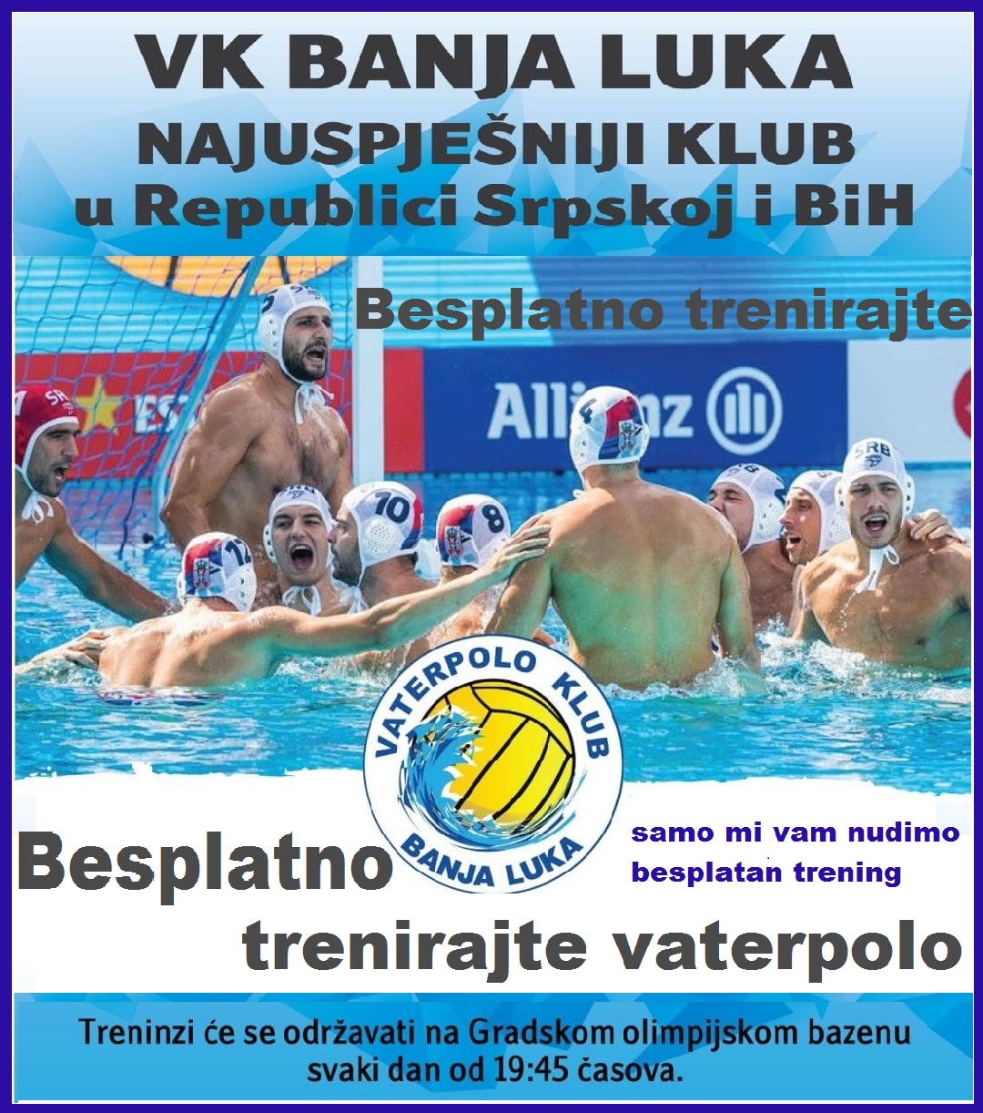 vaterpolo besplatno banjaluka